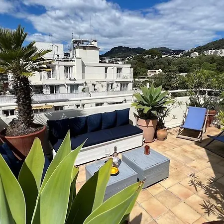 Lägenhet Cosy Penthouse Le Port 2 Bedroom - 2 Bath Nice